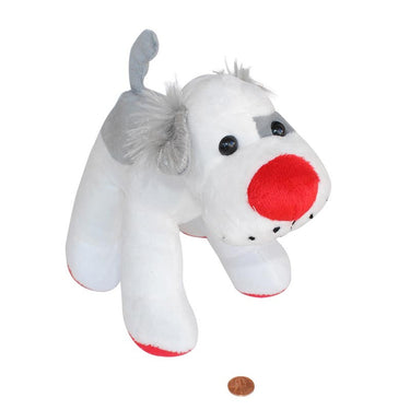 Red Nose Stuffed Animal Dog